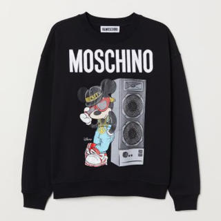 MOSCHINO [TV] H&M アップリケスウェットシャツ