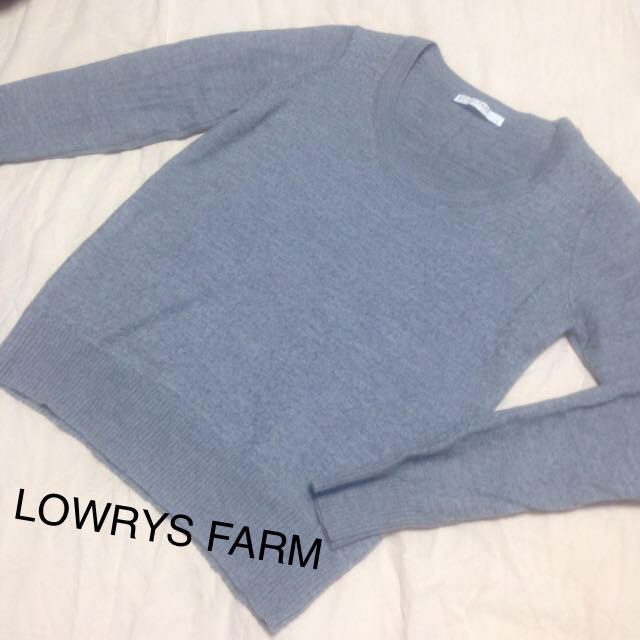 LOWRYS FARM(ローリーズファーム)のローリーズファーム ニット グレー レディースのトップス(ニット/セーター)の商品写真