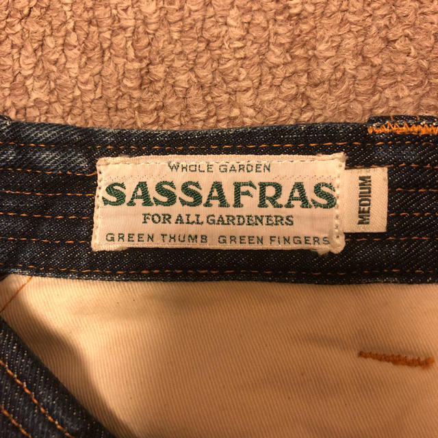 SASSAFRAS(ササフラス)のSASSAFRAS  サイズM デニムパンツ ササフラス メンズのパンツ(デニム/ジーンズ)の商品写真