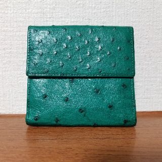 オーストリッチ(OSTRICH)の美品　無双仕立てオーストリッチ　財布(財布)