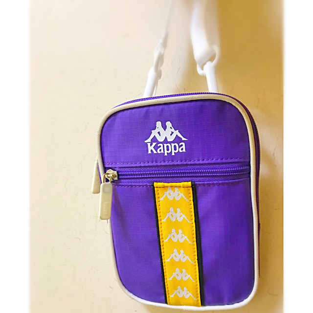 Kappa(カッパ)のkappa ロゴショルダーバッグ purple メンズのバッグ(ショルダーバッグ)の商品写真