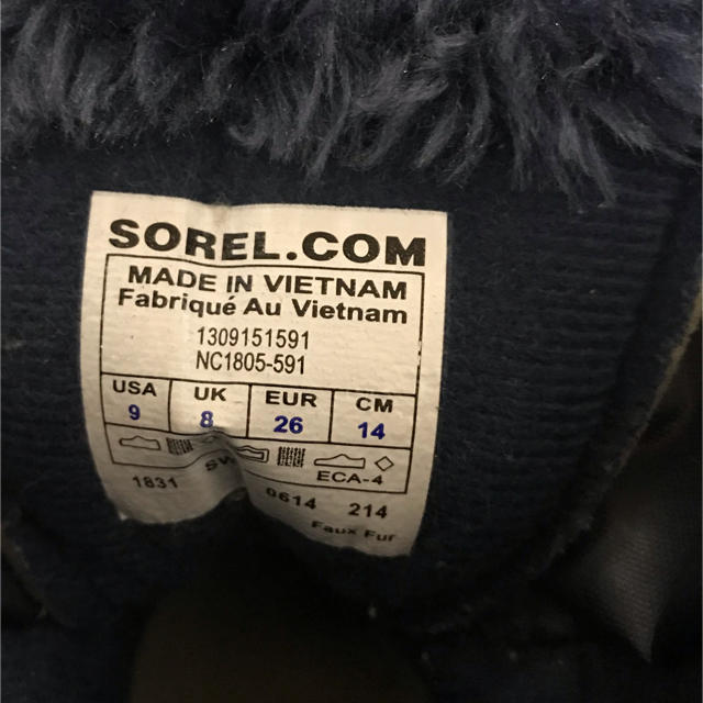 SOREL(ソレル)の☆ meru315様 専用☆SOREL スノーブーツ キッズ キッズ/ベビー/マタニティのベビー靴/シューズ(~14cm)(ブーツ)の商品写真