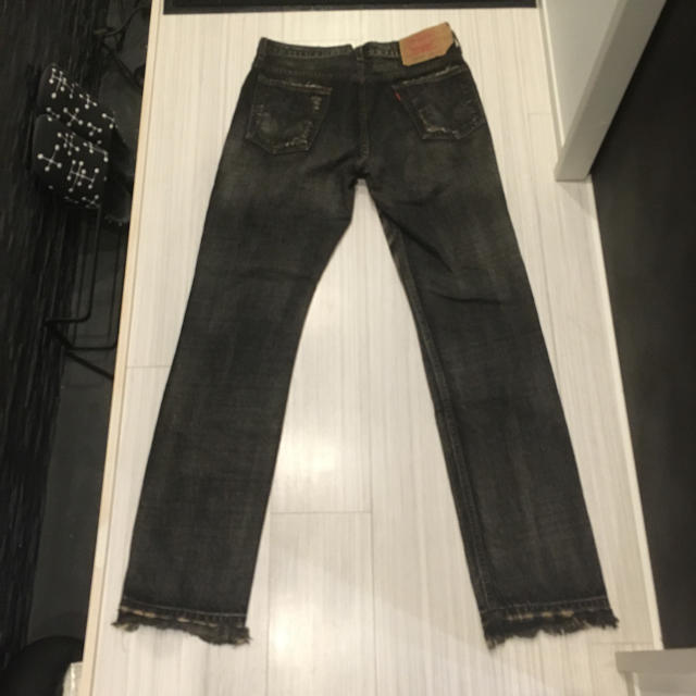 Levi's(リーバイス)のBEAMS×Levi's 519クラッシュデニム W30L31 メンズのパンツ(デニム/ジーンズ)の商品写真