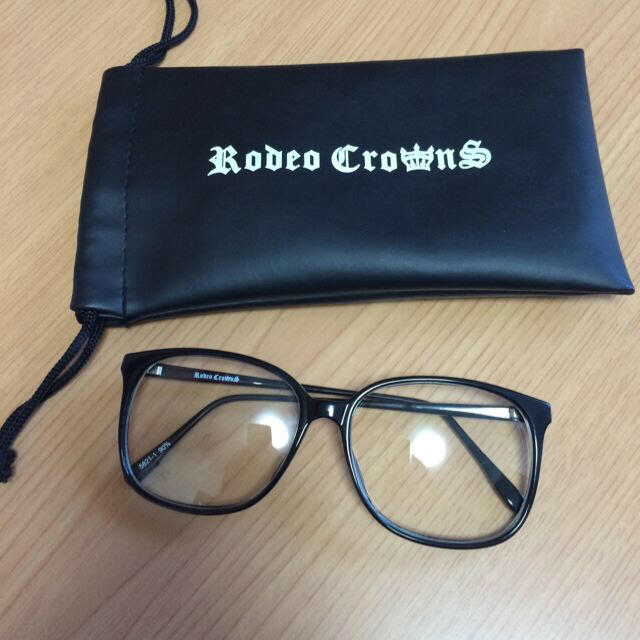 RODEO CROWNS(ロデオクラウンズ)のロデオ♡だてメガネ レディースのファッション小物(サングラス/メガネ)の商品写真