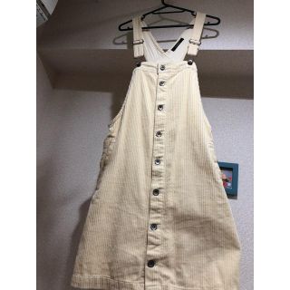 ダブルクローゼット(w closet)のコーデュロイジャンスカ(サロペット/オーバーオール)