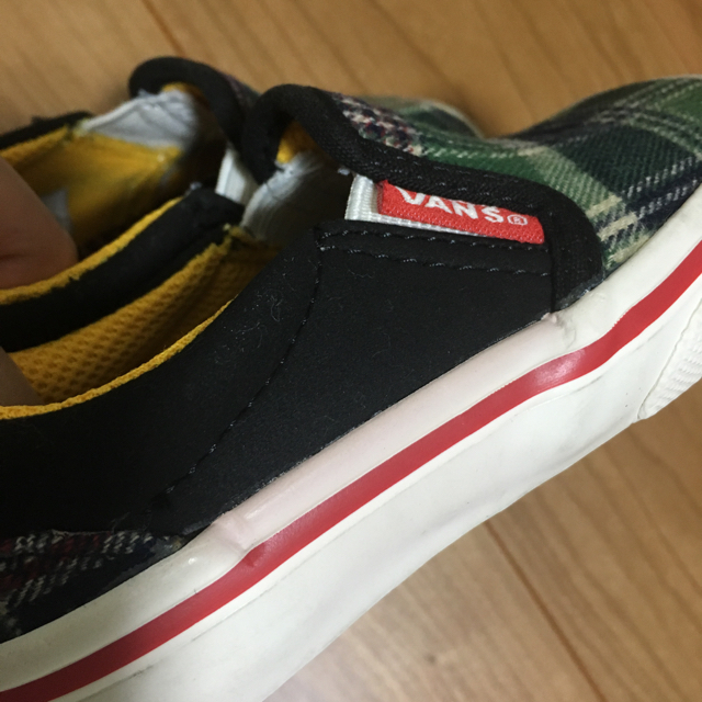 VANS(ヴァンズ)のVANS♢スリッポン♢15センチ キッズ/ベビー/マタニティのキッズ靴/シューズ(15cm~)(スリッポン)の商品写真