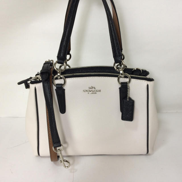 コーチ 新品★COACH ミニクリスティキャリーオール 2Way トートバッグ★