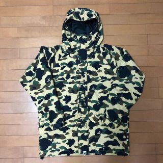 アベイシングエイプ(A BATHING APE)のA BATHING APE スノボジャケット M 1st CAMO(マウンテンパーカー)