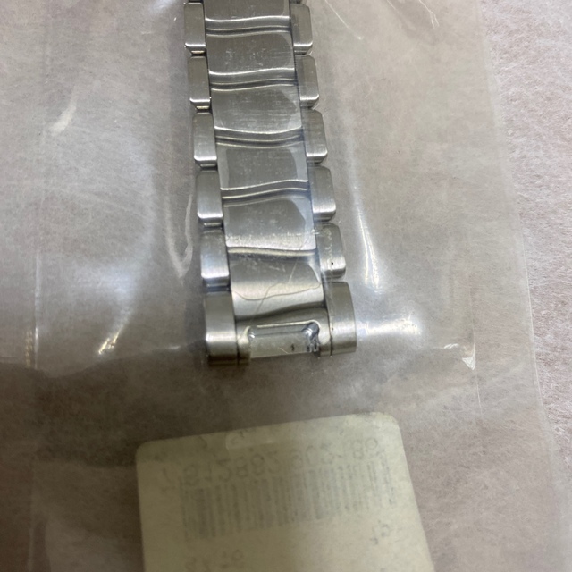 OMEGA(オメガ)のオメガ 純正ブレスレットSS 18㎜(取付け部8㎜)   メンズの時計(金属ベルト)の商品写真