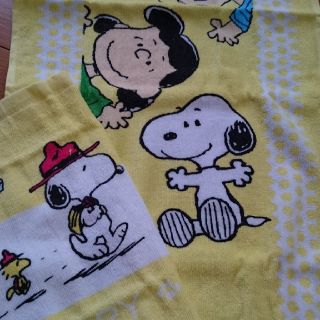 スヌーピー(SNOOPY)のsnoopy イエロータオルセット(タオル)