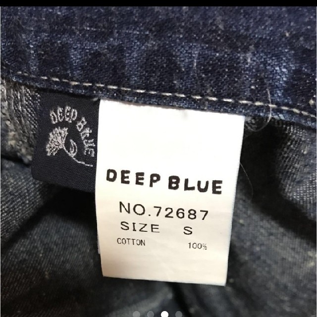 DEEP BLUE(ディープブルー)のDEEP  BLUE  デニムガウチョ レディースのパンツ(デニム/ジーンズ)の商品写真