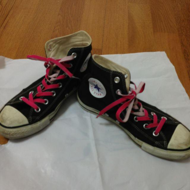 CONVERSE(コンバース)のピンク紐コンバース レディースの靴/シューズ(スニーカー)の商品写真