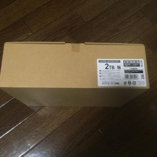 アイオーデータ(IODATA)の【ほぼ新品】外付HDD IODATA AVHD-AUTB2/EX[録画用2TB](PC周辺機器)