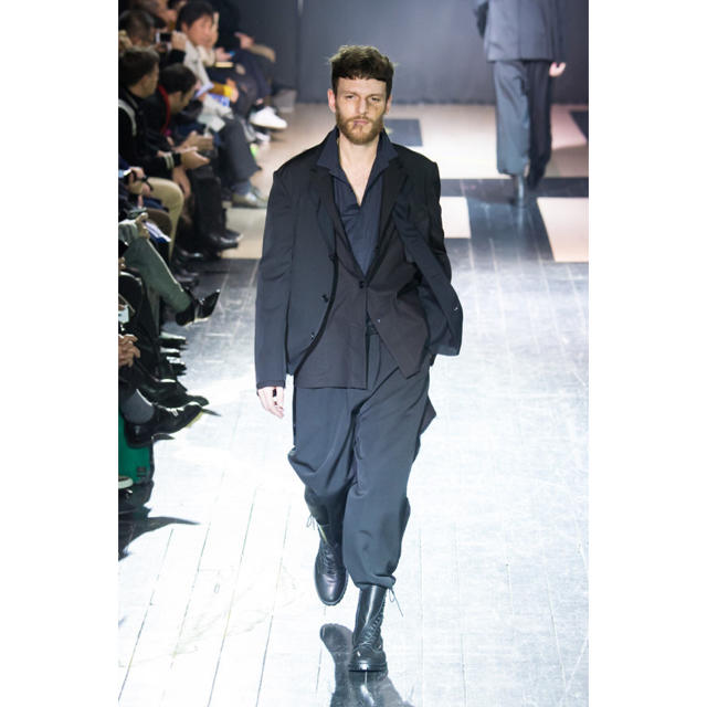 ヨウジヤマモトプールオム 2015aw  LOOK3 3重サルエルパンツ