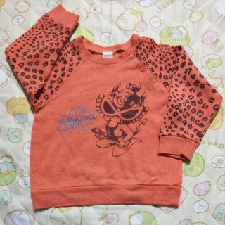 ヒステリックミニ(HYSTERIC MINI)のヒステリックミニ★裏起毛のミニちゃんプリントトレーナー★90㎝   (Tシャツ/カットソー)