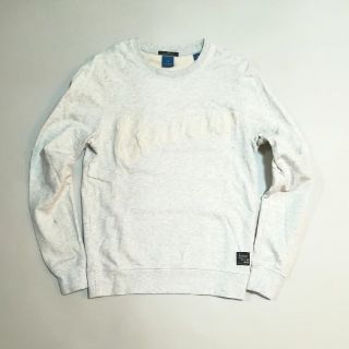 スコッチアンドソーダ(SCOTCH & SODA)のまりあさん専11/23 良品　SCOTCH&SODA  加工ワッペントレーナー(スウェット)