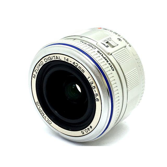 ★オリンパス ★軽量ズーム ★M.ZUIKO 14-42mm ED ★シルバー