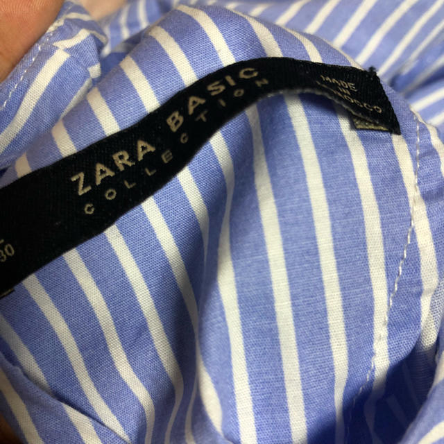 ZARA(ザラ)のzara ストライプ ワンピース レディースのワンピース(ミニワンピース)の商品写真