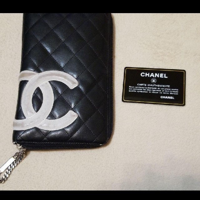 CHANEL ๑カンボンライン ๑ 長財布