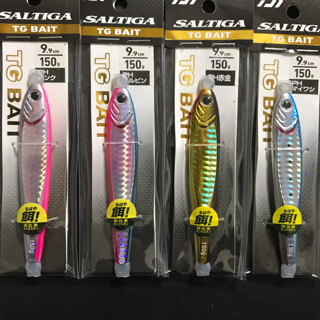 DAIWA - Daiwa SALTIGA TG BAIT 150g 4本セットの通販 by Daiwa freak｜ダイワならラクマ