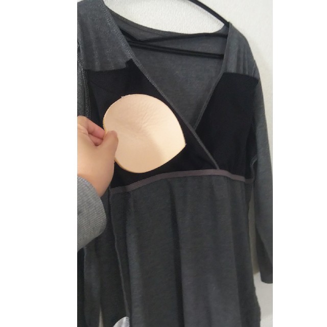 授乳用肌着(七分袖)２枚セット レディースの下着/アンダーウェア(アンダーシャツ/防寒インナー)の商品写真