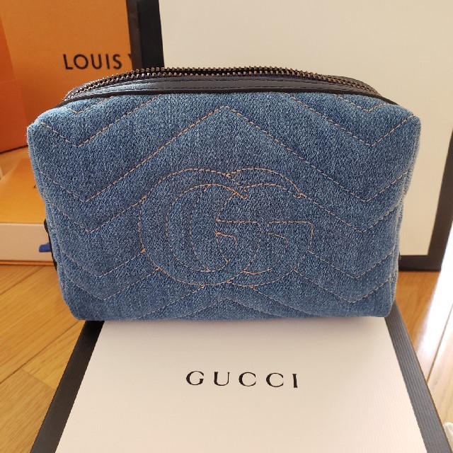 Gucci - koko様専用 正規品 GUCCI デニム ポーチ 日本限定の通販 by