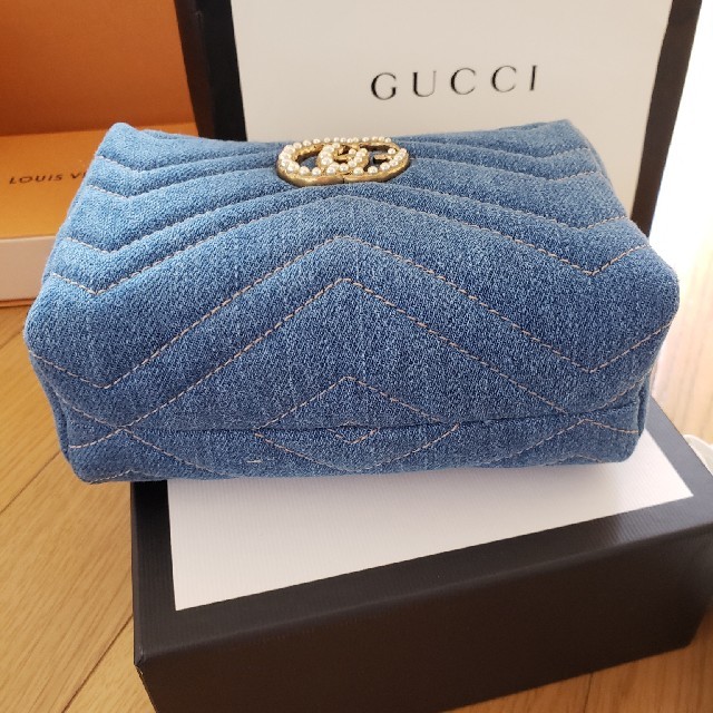 Gucci - koko様専用 正規品 GUCCI デニム ポーチ 日本限定の通販 by