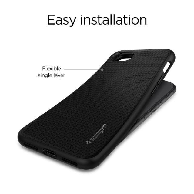 Spigen(シュピゲン)の米国ブランド iPhone8/7ケース 米軍規格 リキッドエアー スマホ/家電/カメラのスマホアクセサリー(iPhoneケース)の商品写真