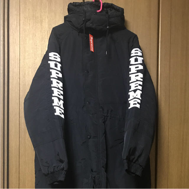 Supreme - supreme Sleeve Logo Sideline Parka Lの通販 by a@プロフ ...