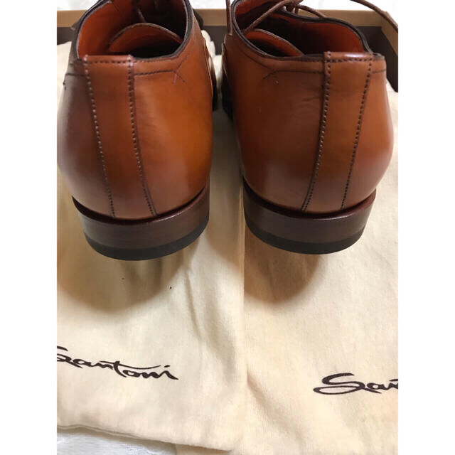 [新品]ビジネスシューズ革靴❣️santoni (5)
