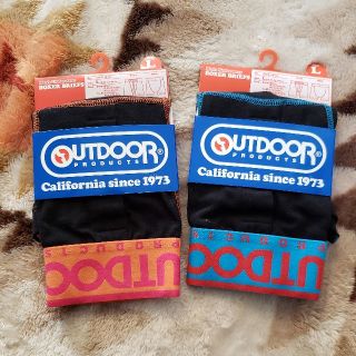 アウトドア(OUTDOOR)の新品☆OUTDOOR ボクサーパンツL二枚セット☆(ボクサーパンツ)