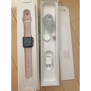 アップルウォッチ(Apple Watch)のApple Watch series2 38mm (腕時計(デジタル))