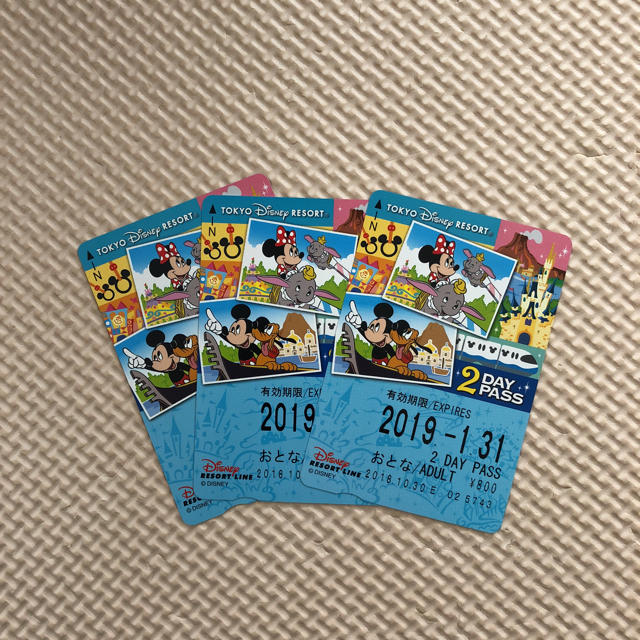 Disney ディズニーリゾートライン 2デイパスポートの通販 By まあまあ S Shop ディズニーならラクマ