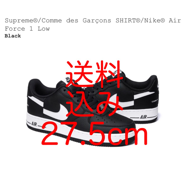 Supreme COMME des GARÇONS Nike Air Force