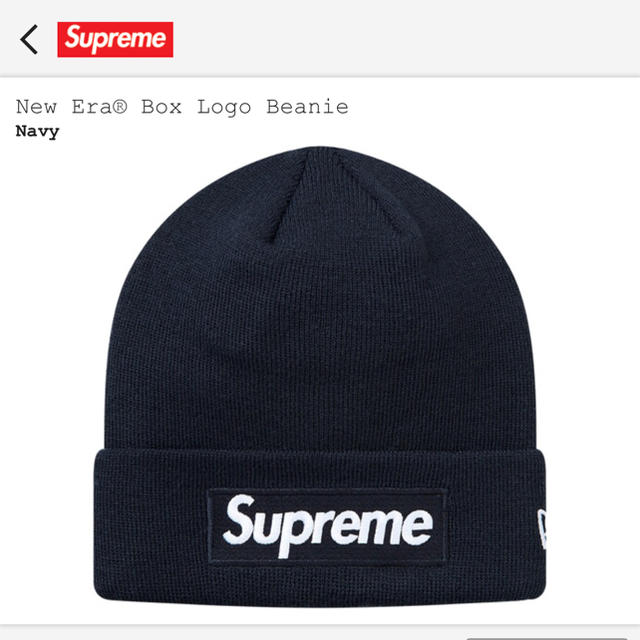 supreme new era Boxlogo Beanie帽子