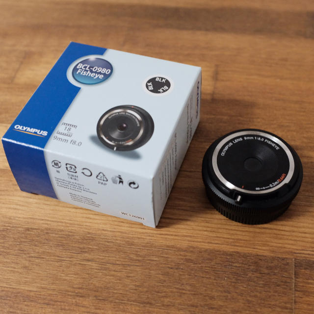 OLYMPUS(オリンパス)のOLYMPUS BCL-0980 fisheye スマホ/家電/カメラのカメラ(レンズ(単焦点))の商品写真