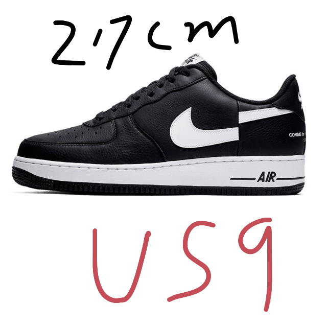Supreme(シュプリーム)のSupreme x CDG/Nike® Air Force 1 Low 27cm メンズの靴/シューズ(スニーカー)の商品写真
