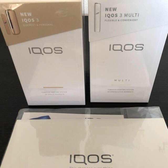 【送料無料】☆新品☆未開封 IQOS 3 + IQOS 3 MULTI セット