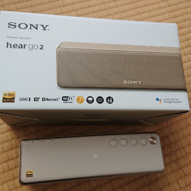 SONY ソニー ワイヤレススピーカー h.ear go2 SRS-HG10