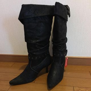 パーソンズ(PERSON'S)の【新品 未使用 タグ付き】ロングブーツ(ブーツ)