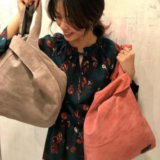 マウジー(moussy)のMOUSSY最新ノベルティ♡ SUEDE SHOPPER BAG♡リアルスエード(トートバッグ)