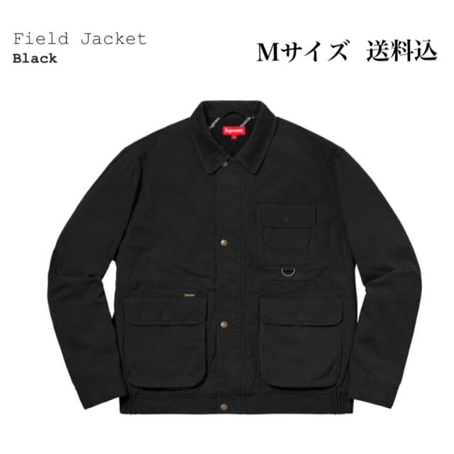 BlackSIZEsupreme Field Jacket M 黒 18AW/FW