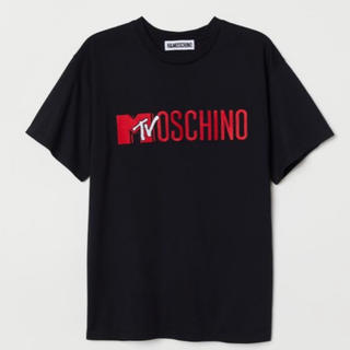 モスキーノ(MOSCHINO)のH&M MOSCHINO モスキーノ コラボ 刺繍Tシャツ メンズSサイズ(Tシャツ/カットソー(半袖/袖なし))