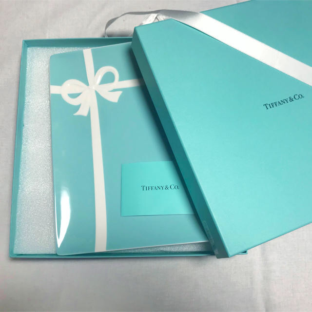 【新品/未使用】TIFFANY\u0026Co. ティファニー リボン 大皿/角皿 美品