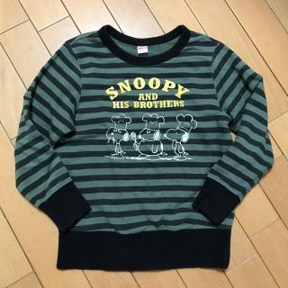 ユニクロ(UNIQLO)のSNOOPYトレーナー  サイズ120センチ(Tシャツ/カットソー)