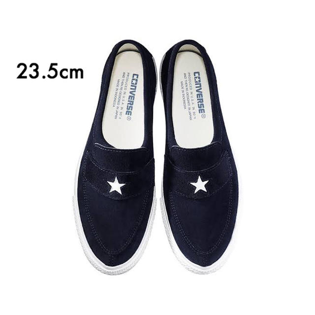 《新品/23.5cm》18AW CONVERSE Addict LOAFERネイビー