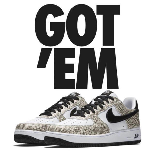 28cm Nike Air Force 1 Snake 国内正規品メンズ