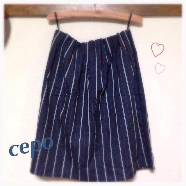 CEPO(セポ)のcepo 膝丈スカート レディースのスカート(ひざ丈スカート)の商品写真