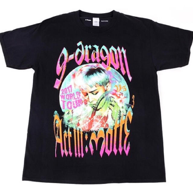 BIGBANG(ビッグバン)の【 YG公式 】Mサイズ G-DRAGON MOTTE Tシャツ エンタメ/ホビーのタレントグッズ(アイドルグッズ)の商品写真