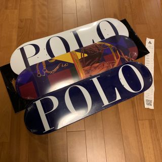 ポロラルフローレン(POLO RALPH LAUREN)のPalace Ralph Lauren Skateboards Set (x3)(スケートボード)